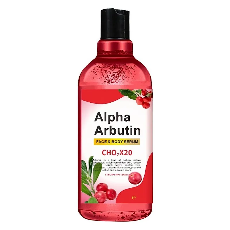 DR MEINAIER ALPHA ARBUTIN BODY SERUM 500ML RED - Image 1